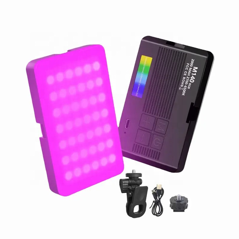 Photography With Lighting - Фотографическая видеокамера RGB-подсветка Мини-двухцветная светодиодная панель
