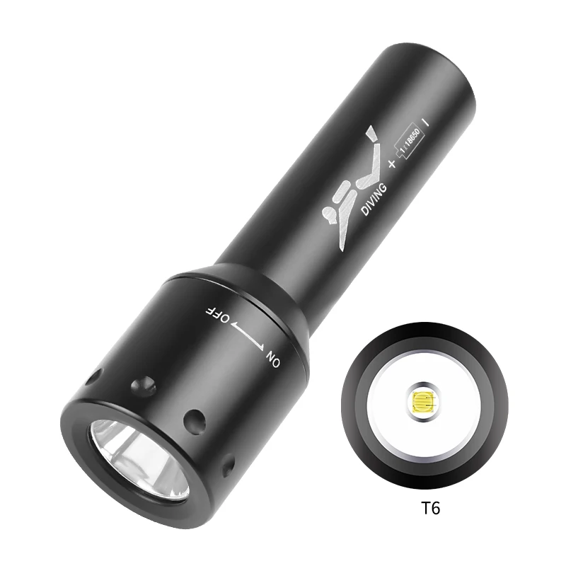 Photography With Lighting - Новый светодиодный фонарь для дайвинга T6,