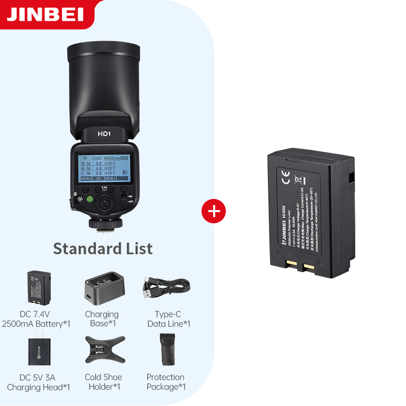Фотовспышка JINBEI HD-1 с круг – обзор и цена Photography With Lighting