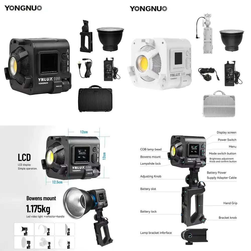 YONGNUO YNLUX100 100W 3200K-56 – обзор и цена Photography With Lighting