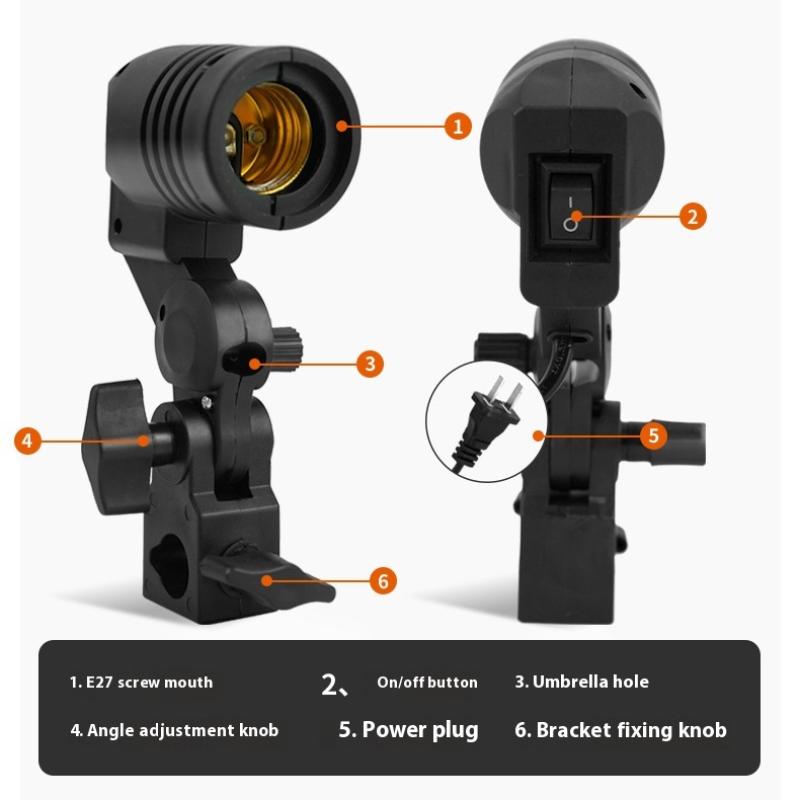 Черный кабель-шнур 1.8 м с пат – обзор и цена Photography Lighting Umbrella